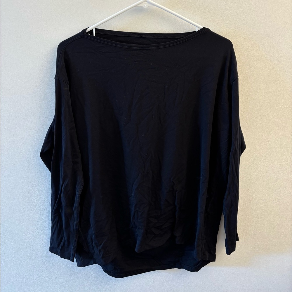 lululemon boat neck tee - long sleeve